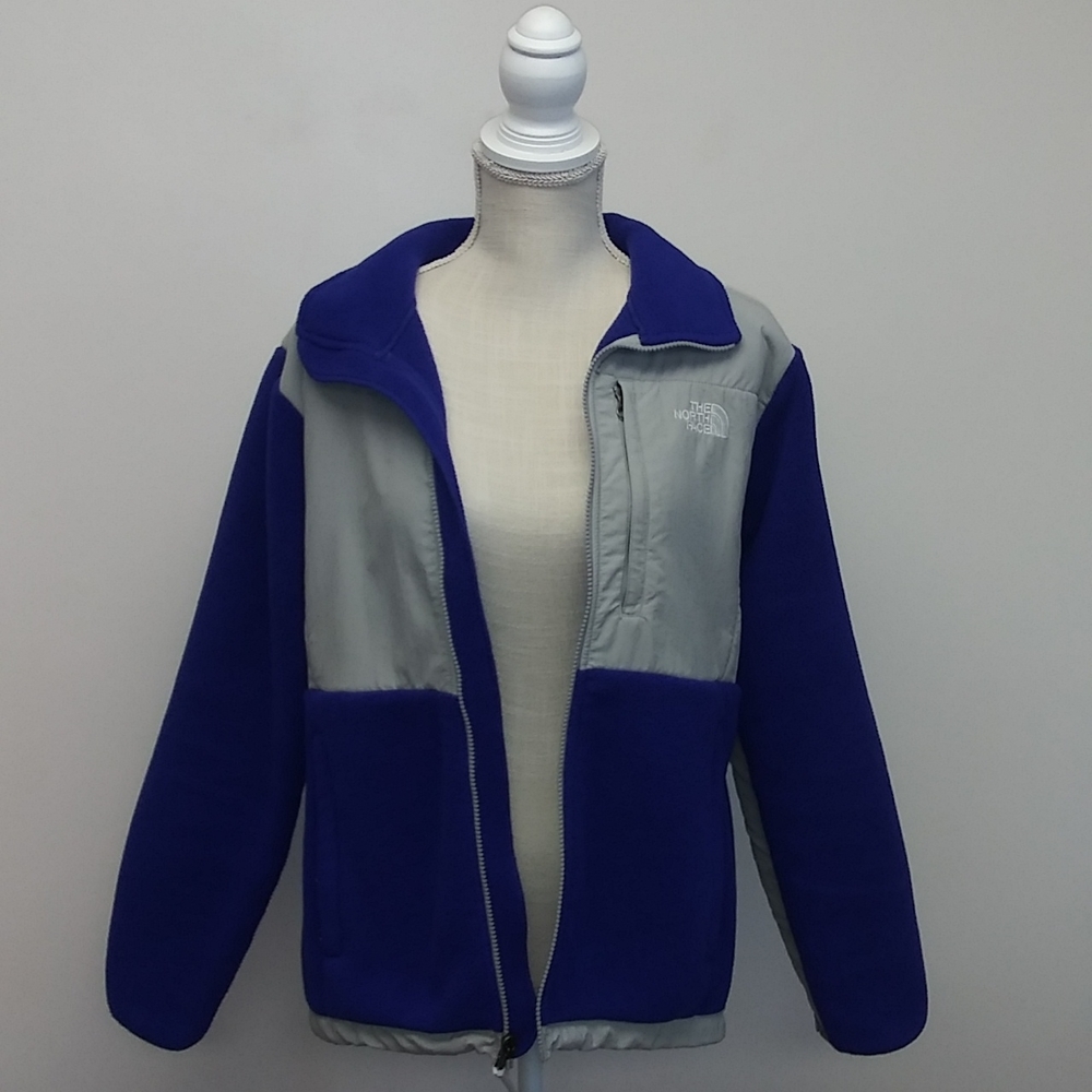 ✨HP✨ The North Face Jacket Blue and Gray